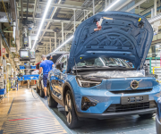 Início da produção na fábrica de Ghent, na Bélgica, do novo Volvo C40 Recharge