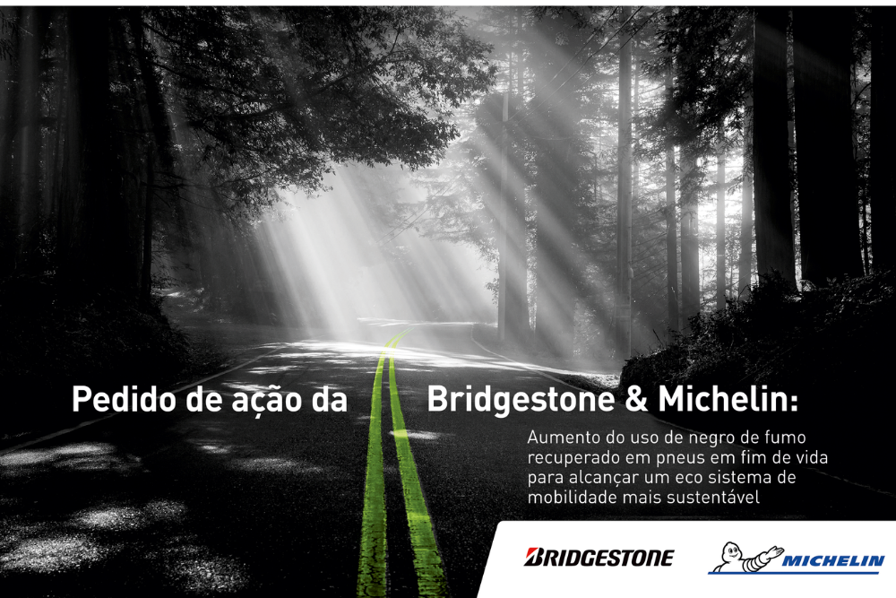 A Bridgestone Corporation e o Grupo Michelin vão fornecer uma perspetiva partilhada relativamente à circularidade do material e à ambição de aumentar a utilização de material de negro de fumo recuperado em pneus.