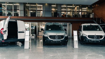 Novo Mercedes-Benz Citan chegou à Soc. Com. C. Santos