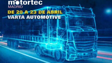 A VARTA estreia-se como expositora na Motortec 2022 com um stand dedicado ao veículo industrial