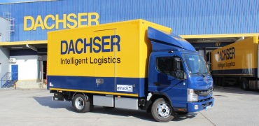 FUSO eCANTER - Primeiro veículo comercial pesado de mercadorias 100% elétrico e produzido em Portugal entregue à DACHSER