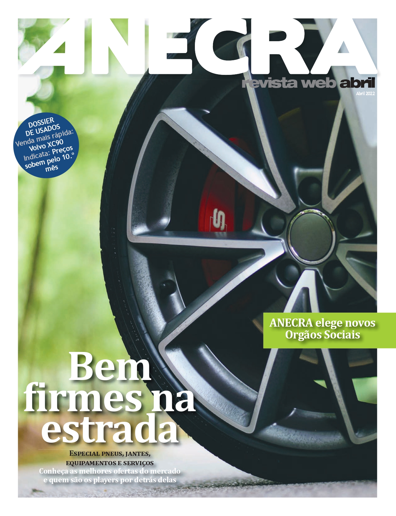 Capa edição de Abril da Anecra Revista