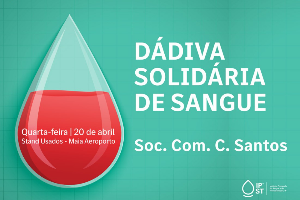 Sociedade Comercial C. Santos promove ação de dádiva de sangue