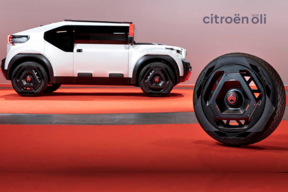 O Citroën Oli pneus duram meio milhão de quilómetros