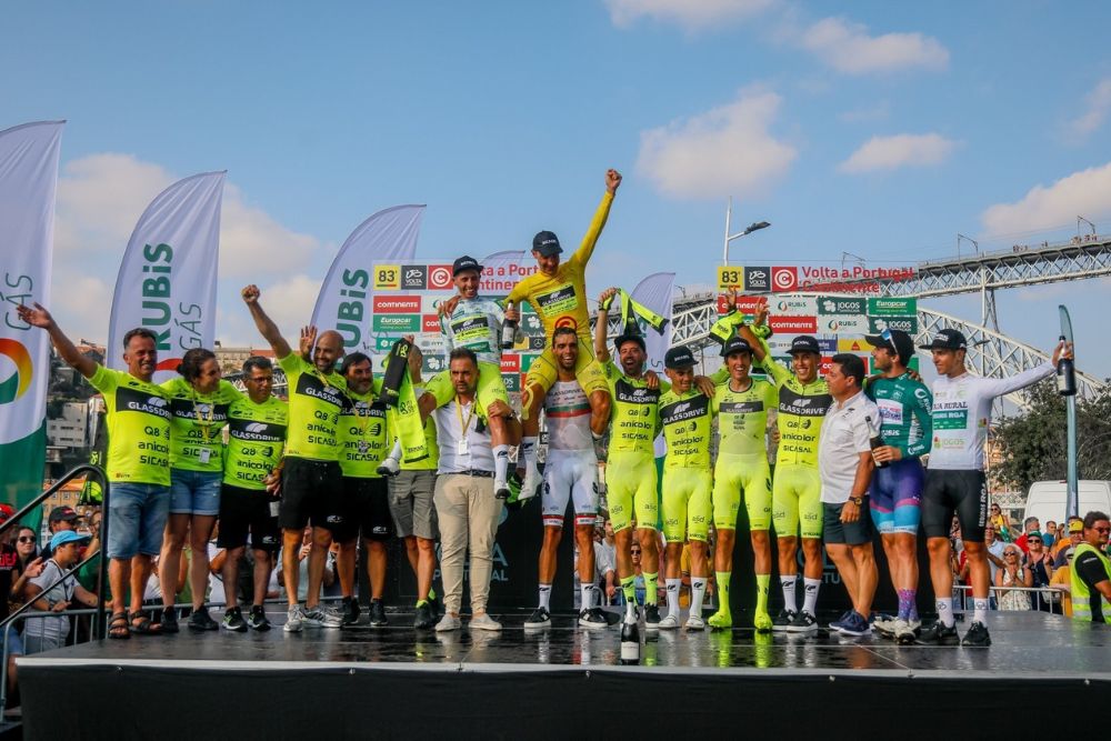 Glassdrive renova patrocínio com a Equipa de Ciclismo vencedora da 83.ª Volta a Portugal