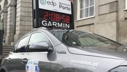 Soc. Com. C. Santos e Runporto querem “carregar” Mercedes eSprinter de brinquedos na Maratona do Porto