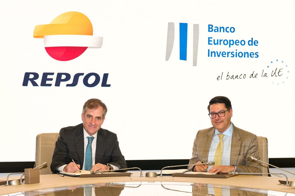 Repsol e BEI assinam acordo de financiamento de 120 milhões de euros para construção da primeira fábrica de biocombustíveis avançados em Espanha