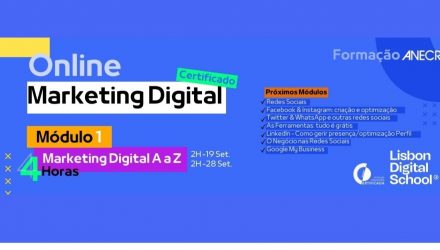 ANECRA promove curso de Marketing Digital