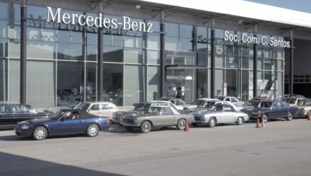 Passeio de clássicos Mercedes-Benz da Soc. Com. C. Santos com inscrições abertas