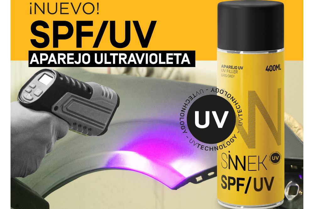 A SINNEK lança o SPF/UV, um novo spray de cura ultravioleta para reparações rápidas