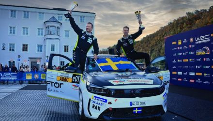Calle Carlberg vence a edição de 2023 da ADAC Opel Rally Cup “powered by GSe”