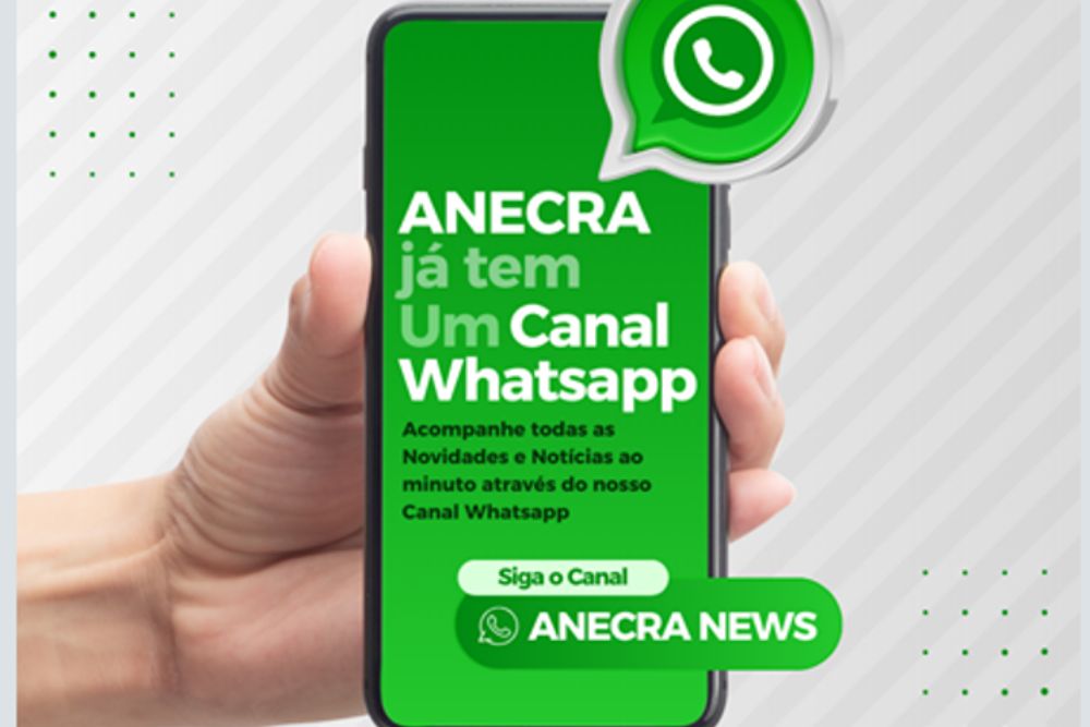 ANECRA já está no Whatsapp