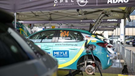 Potência máxima A infraestrutura de carregamento móvel para a ADAC Opel Electric Rally Cup