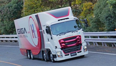 Honda e Isuzu iniciam testes de demonstração de camião a hidrogénio em estradas públicas no Japão