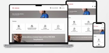 Portal de clientes Mewa disponível em toda a Europa