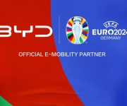 BYD torna-se Parceiro Oficial e Parceiro Oficial da Mobilidade Elétrica do UEFA EURO 2024™