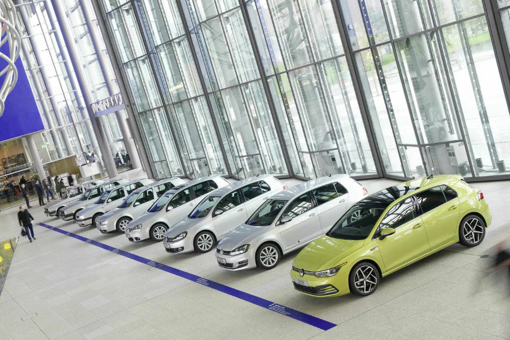 Oito gerações em 50 anos: 2024 é o ano do Golf para a Volkswagen