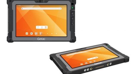 A Getac expande sua gama de aparelhos Android com o novo tablet robusto ZX80 compatível com IA