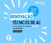 Formação ANECRA | Renovação Certificado AVAC