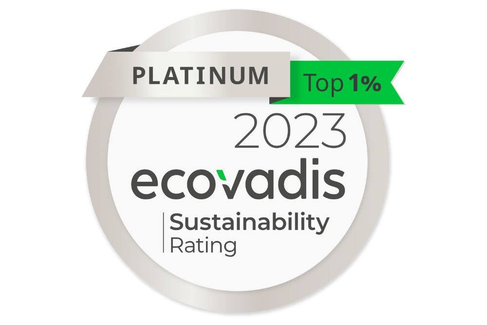 Bridgestone EMEA obtém a terceira classificação consecutiva de Platina na Avaliação de Sustentabilidade EcoVadis 2023