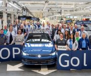 Luz verde para o início da produção do Novo Golf nas linhas de montagem da fábrica de Wolfsburg