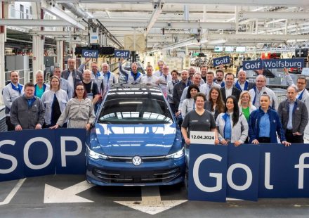 Luz verde para o início da produção do Novo Golf nas linhas de montagem da fábrica de Wolfsburg