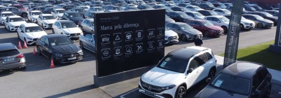 Soc. Com. C. Santos com oportunidades únicas de automóveis a combustão e eletrificados nos 4 Dias Mercedes-Benz Certified